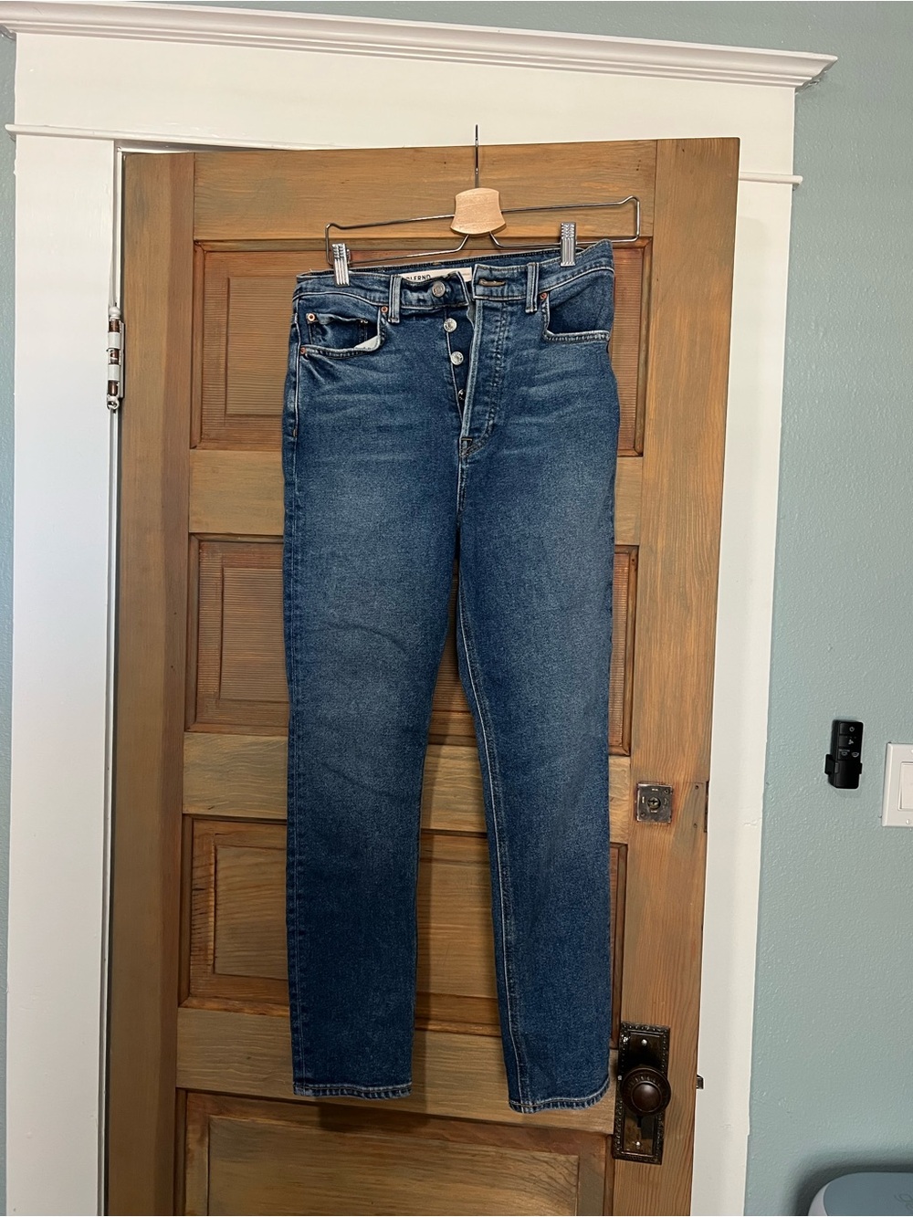 GRLFRND The Piper Dark Blue Skinny Jeans